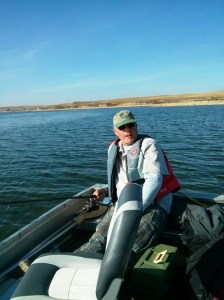 Larry G relaxed and having a great time !