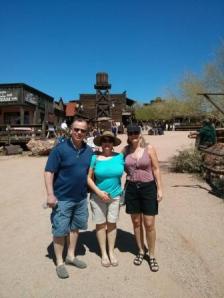 Jeff,Wendy,Jackie at Lost Dutchman Mine