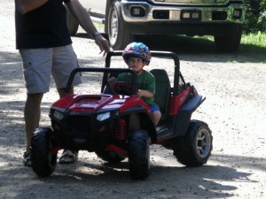 Has the pedal to the metal action just not the steering yet!