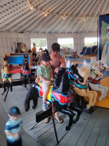 Round and Round Jackson and Jackie go 