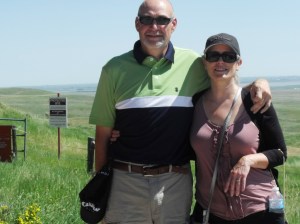 Larry & Jackie at Heads Smashed in Buffalo Jump 