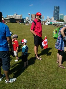 Mr Canada and Mr Canada Jr. 