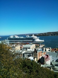 From the wall of Quebec