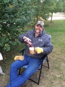 Fred relaxing knowing he has announced his retirement