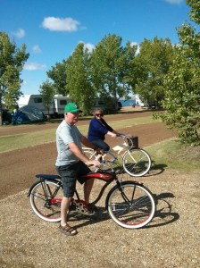 Rob & Sharon's Flyer bikes 