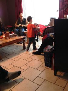 Christmas at Alans place