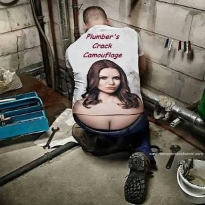 Plumbers crack camo