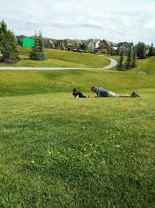 Rolling down the hills 