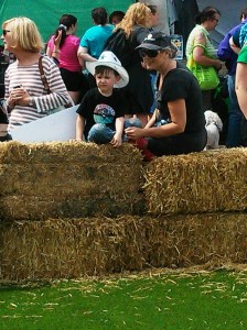 Pet Palooza with Jackie & Jackson watching the races