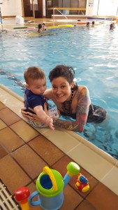 Swimming lessons already 