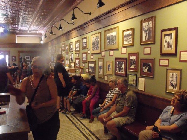 Lobby at the tunnels 