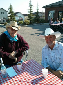Peter & I at the breakfast
