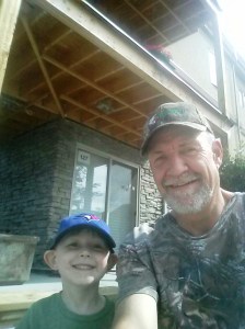 Back from a walk  to the store