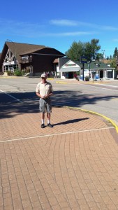 The women are shopping and I find this guy on the street 