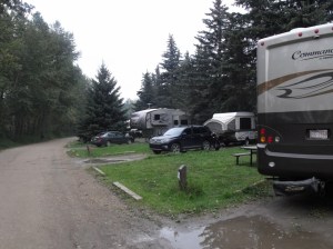 We had about 8 sites in a row 