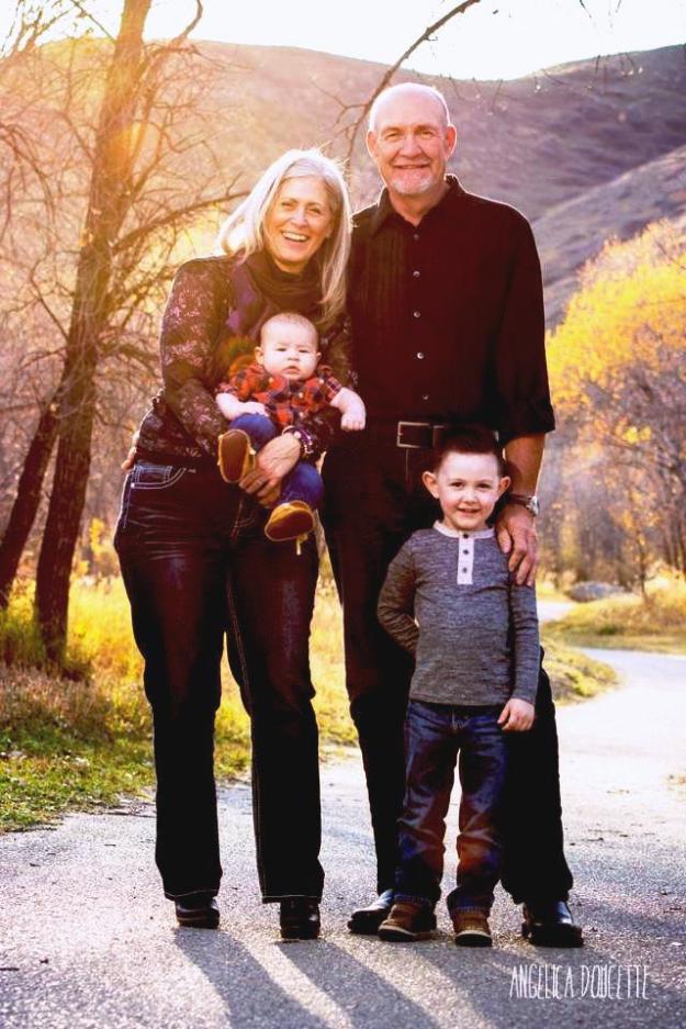 Jackie & I with Jackson and August