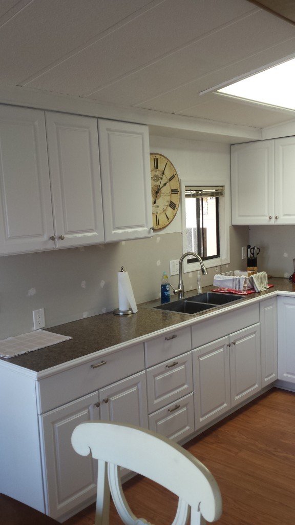 All done except tile and painting 