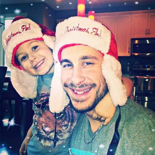 You just can't help but smile at Jackson's smile. Cory yours isn't bad either.