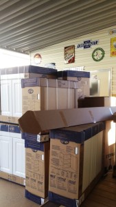 Loads of cupboards to install 