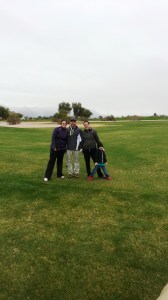 Golfing. Mesa is getting hit with a cooler than average spell.