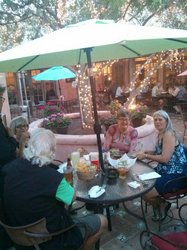 Bob, Pat Annette and Jackie at Rosa's 