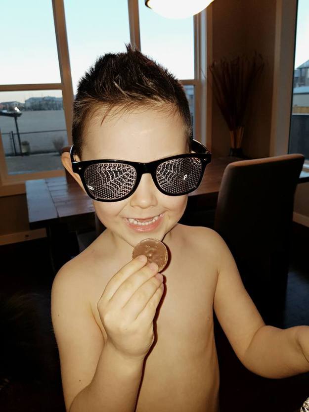 Jackson at 4 years old 