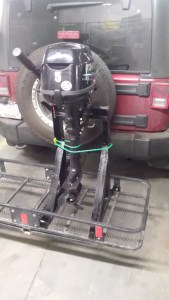 New stand makes taking it with me a easy one man job.