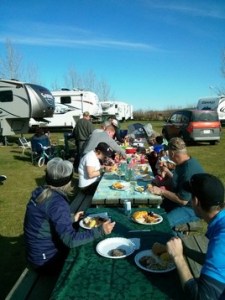 camping potluck