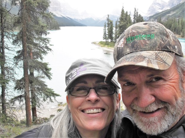 A selfie after we found our inner self at Spirit Island. 