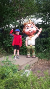 Jackson's new zoo friend Sam