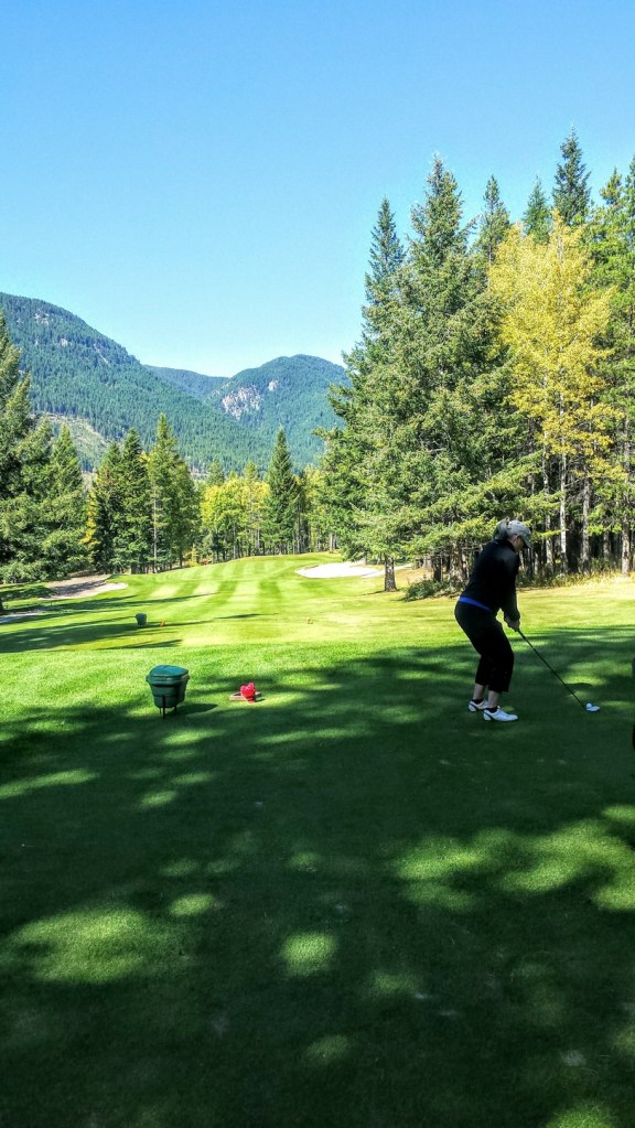 Golfing Sparwood 