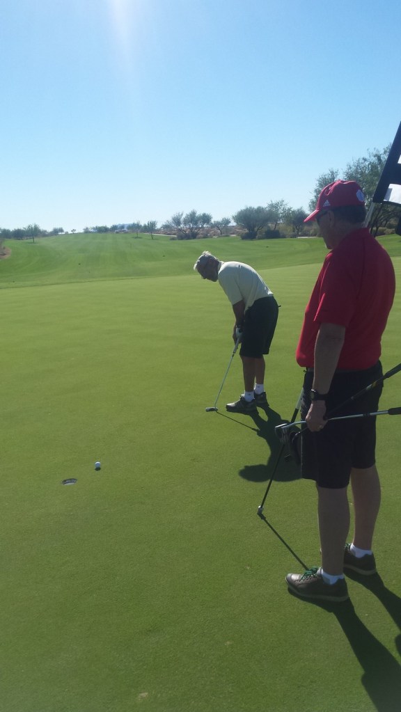 Golfing at Whirlwind