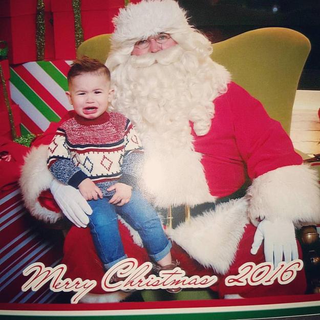 Now isn't this the cutest Christmas picture ever !! Merry Christmas August 