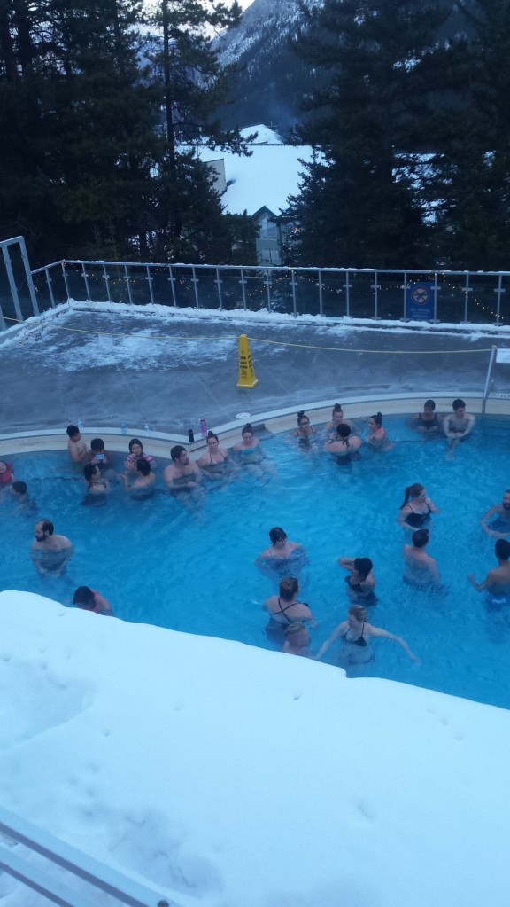 Banff Hot Springs ps not real mineral water anymore