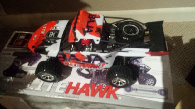 50 kms per hour . This thing is fast and not easy to control.